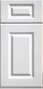   raised panel full overlay  w 5 piece drawer head