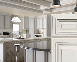 cream kitchen cabinets