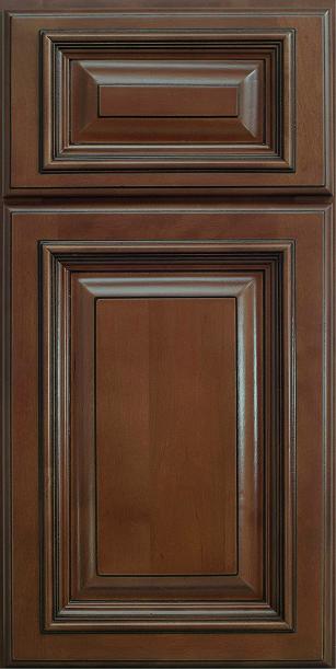   raised panel full overlay  w 5 piece drawer head