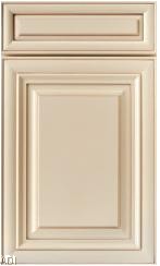 white painted rta cabinet see (knock off) for better price