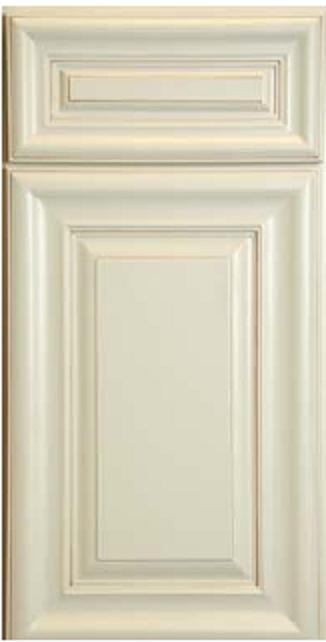   White Painted - full overlay  raised panel